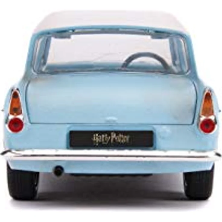 Jada JA31127 1:24 1959 Ford Anglia mit Harry Potter Figur, rostig blau – Bild 9