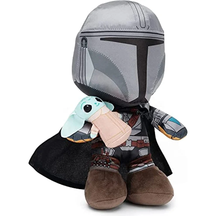 Simba Disney The Mandalorian Mando + Grogu Soft Toy (25 cm) – Bild 4