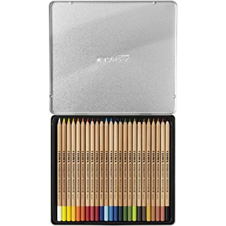 LYRA Rembrandt Polycolor Künstler-Farbstifte, 24 farbige Holzstifte mit bruchfester Mine und hoher Farbbrillanz – Bild 2