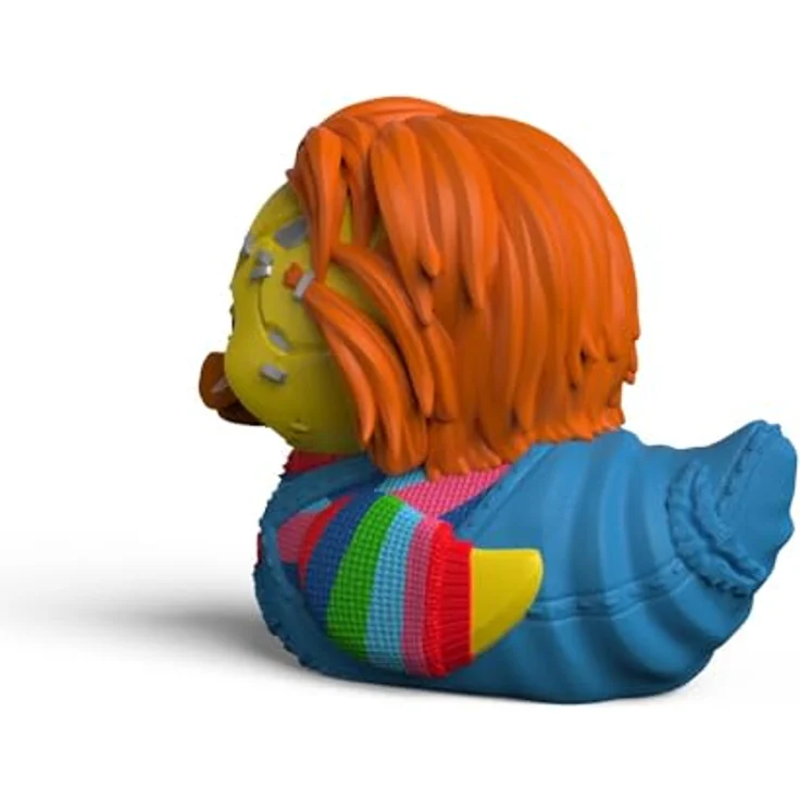 TUBBZ Kleine Chucky Gummientenfigur, Sammelbare Vinyl-Figur aus Child's Play, 5 cm, Offizielles Merchandise – Bild 4