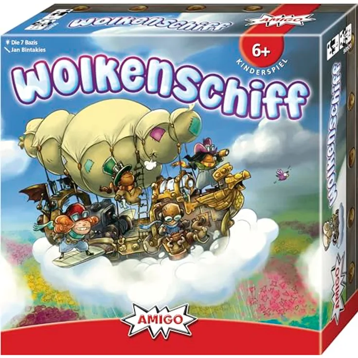AMIGO Wolkenschiff Kinderspiel, Flexible Gestaltung und hochwertige Materialien