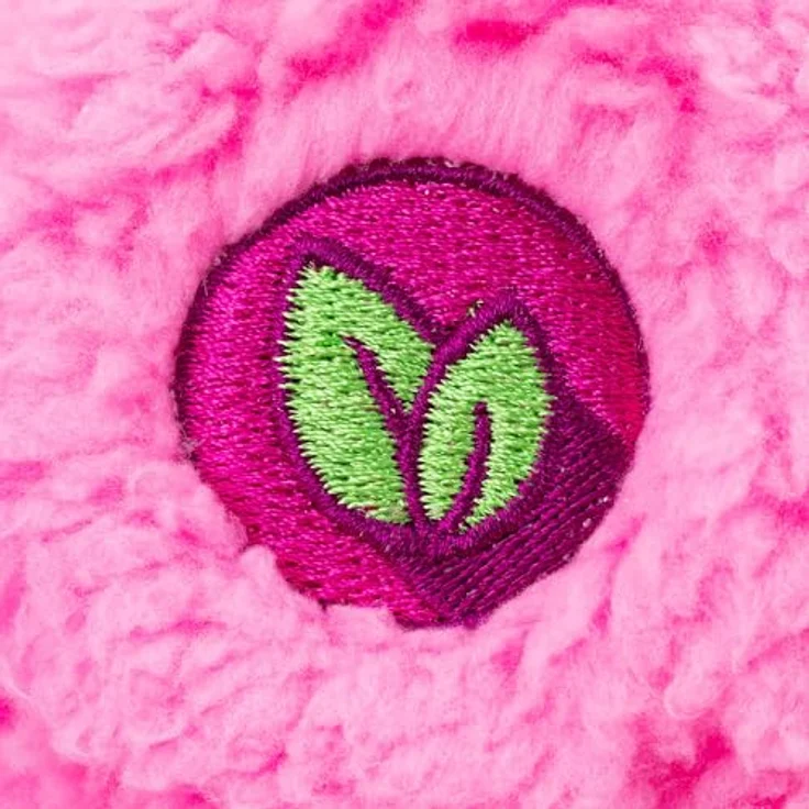 Care Bears Cheer Bear Kuscheltier, 35,6 cm, umweltfreundliches Sherpa-Plüsch mit Regenbogen-Herz Design – Bild 5