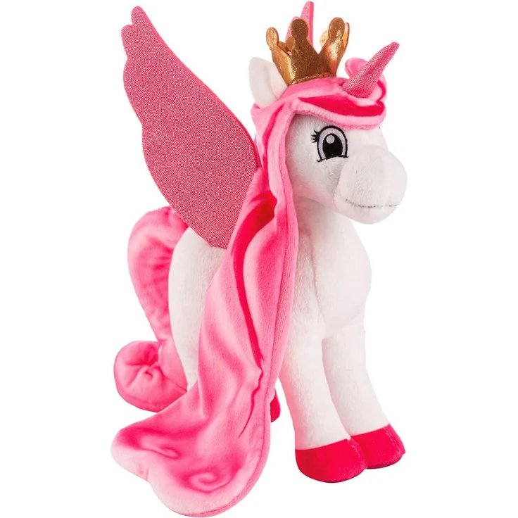 "Nici Kuscheltier Lissy PONY, Einhorn Tamani weiß-pink, 22 cm, stehend" – Bild 1