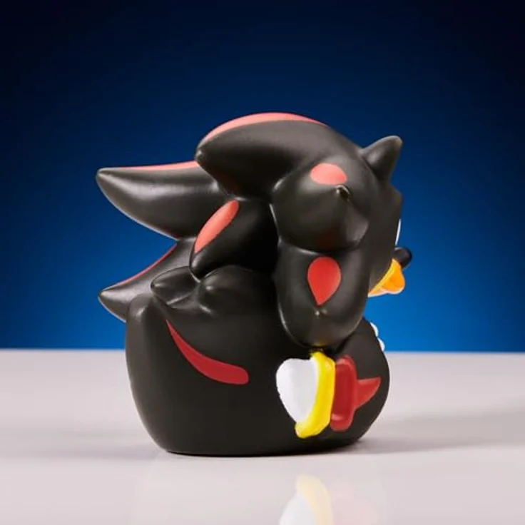 TUBBZ Mini Shadow Sammelfigur, offizielle Sonic The Hedgehog Gummiente, 5 cm, hochdetailliertes Sammlerstück in Badewannen-Displaybox – Bild 4