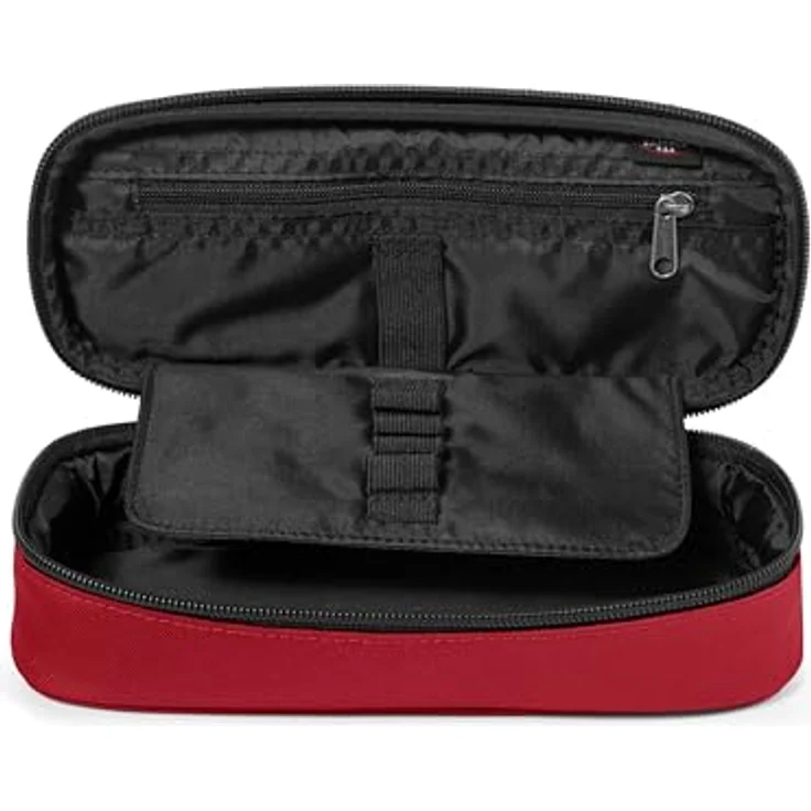 Eastpak Oval Single Federmäppchen, wasserabweisender Stoff, schwarz – Bild 2