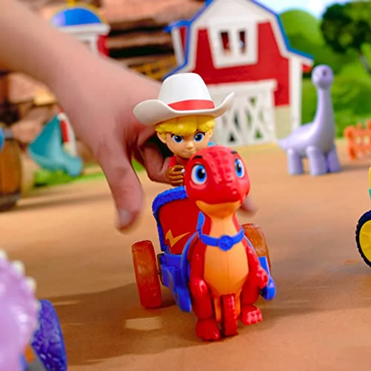 Dino Ranch - Jon und Blitz Streitwagen – Bild 7
