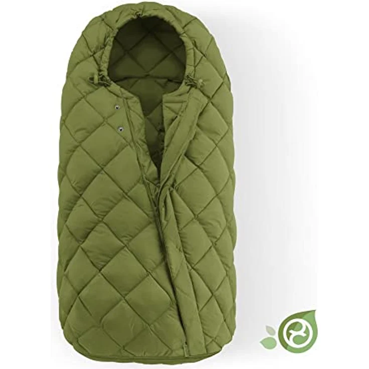 CYBEX Gold Fußsack Snøgga 2, Für Kinderwagen, Für Kinder von 6 Monaten bis 3 Jahren, TOG 4, Nature Green (Grün) – Bild 3