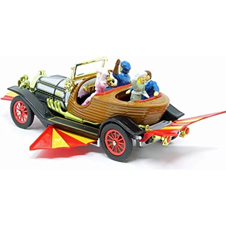 Corgi Chitty Chitty Bang Bang, Modellfahrzeug im Maßstab 1:45 mit beweglichen Flügeln und vier Figuren, 128 mm Länge – Bild 2