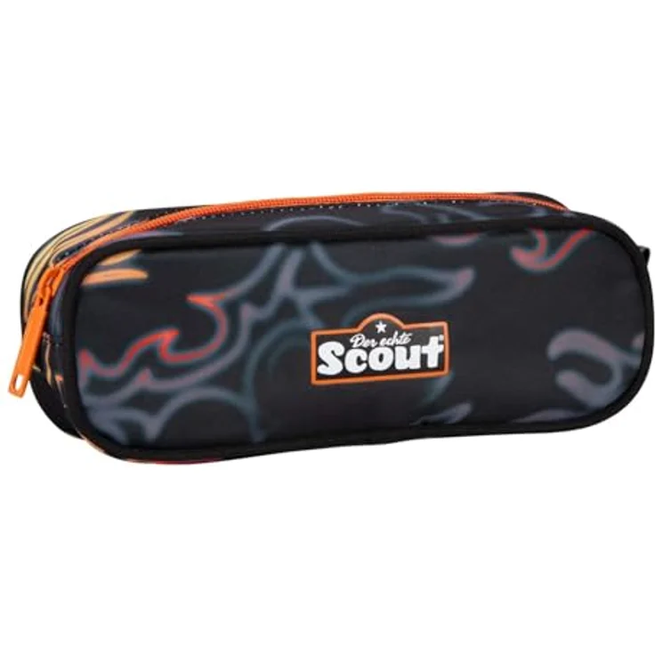 Scout Schulranzen Scout Neo 4-teiliges Set, Safety Light mit Flames-Design, recycled PET – Bild 8