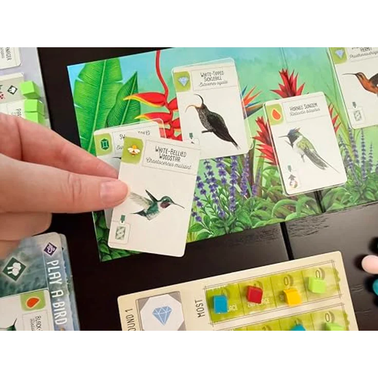 Stonemaier Games Wingspan Americas Erweiterung, Brettspiel mit Vögeln aus Mexiko, Mittel- und Südamerika, für 1-5 Spieler – Bild 5