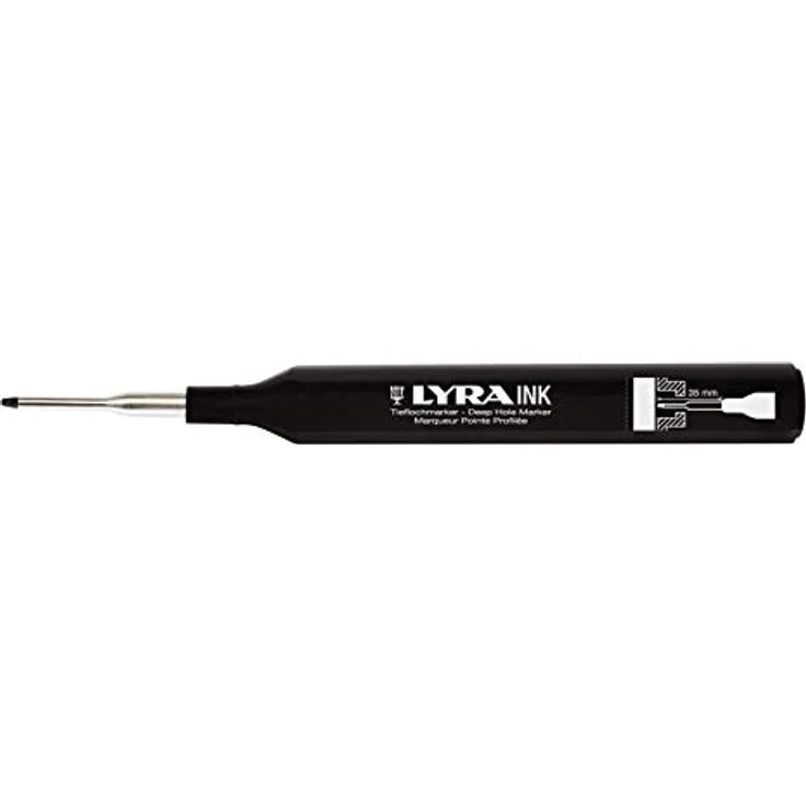 LYRA Ink Tieflochmarker schwarz – Bild 3