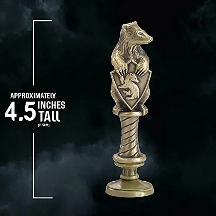 The Noble Collection Stempel Siegel Hufflepuff, Metall, 10 cm, Harry Potter – Bild 3