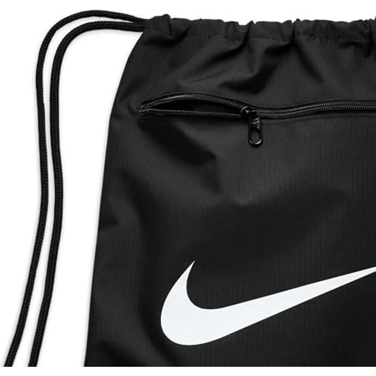 Nike Drawstring Sporttaschen 9.5 (18L), Black/Black/White One size, Einheitsgröße – Bild 4