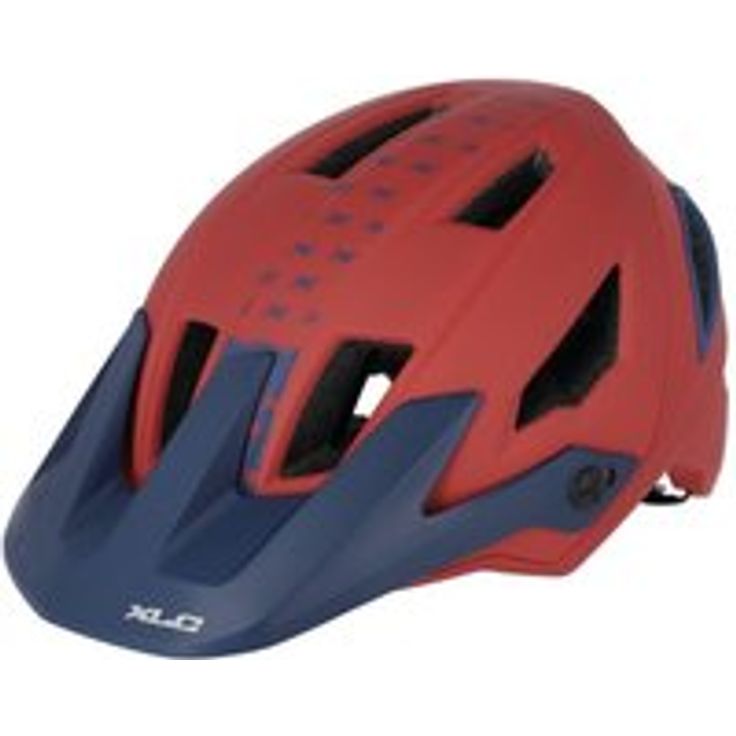 XLC Enduro Helm BH-C31, Kinderfahrradhelm mit Inmold-Konstruktion, abnehmbarem Helmschirm und verstellbarem Gurtsystem, schwarz