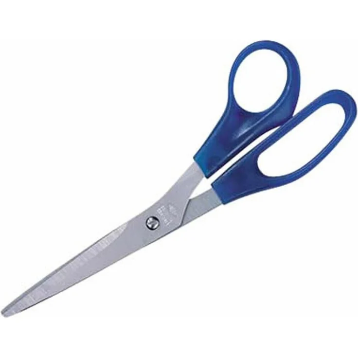 WEDO Papierschere, Edelstahl-Schneider mit präzisem Schneideverhalten, eisblau, 21,0 cm