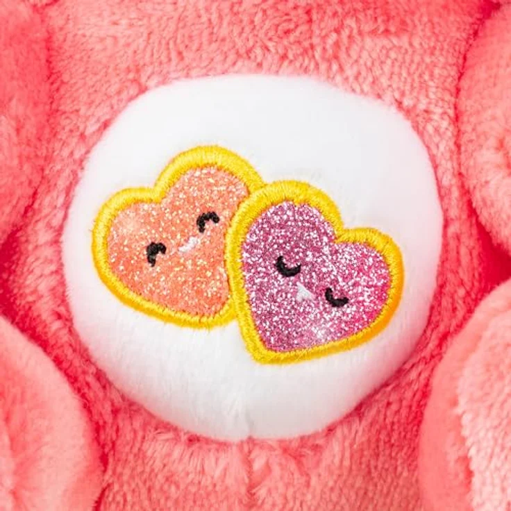 Troetelbeertjes Care Bears 22Cm Plush - Cinnamoroll As Love - A - Lot Bear, Weicher Plüsch-Teddybär mit Belly Badge-Design, modern und kuschelig – Bild 7