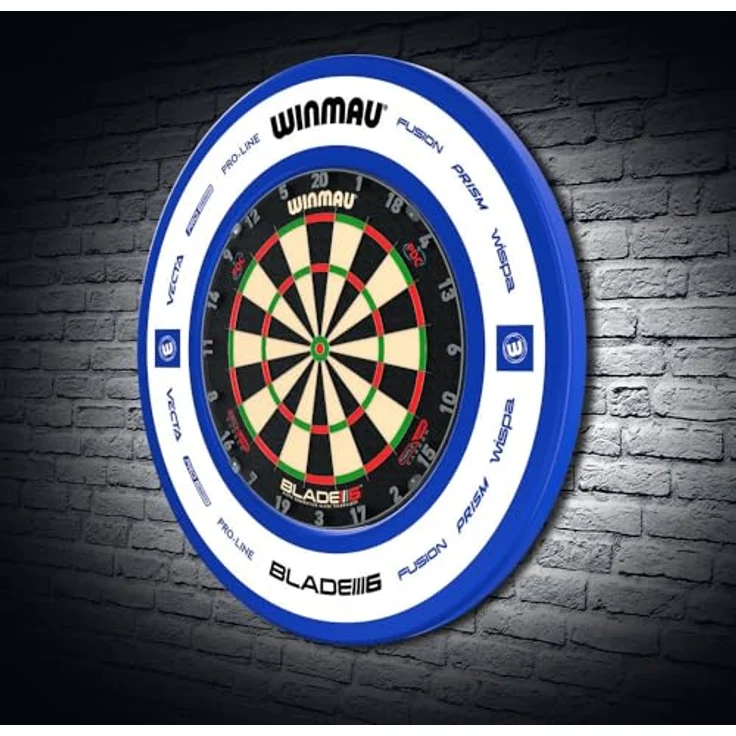 Winmau Catchring Pro-Line 2.0 - 4451, Auffangring für Dartspiele, 68 cm Durchmesser, blau, passend für alle Winmau Sisal-Dartboards – Bild 6