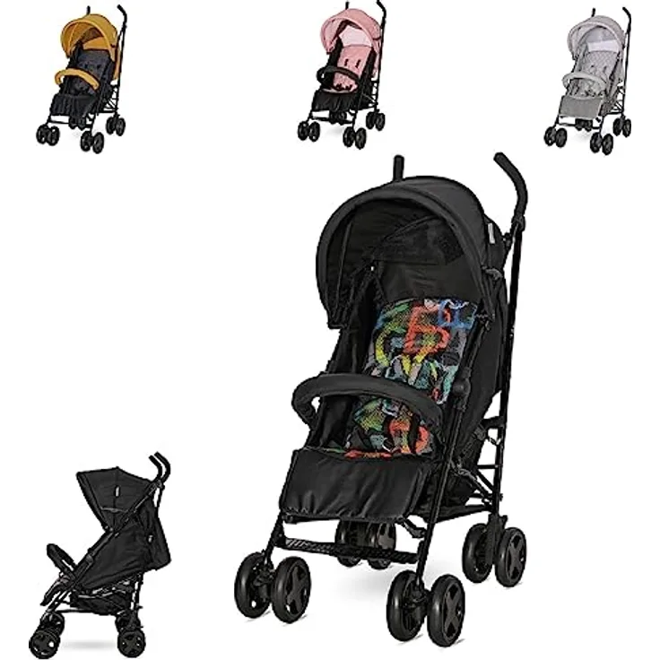 Lorelli Kinderwagen Buggy IDA (schwarz)
