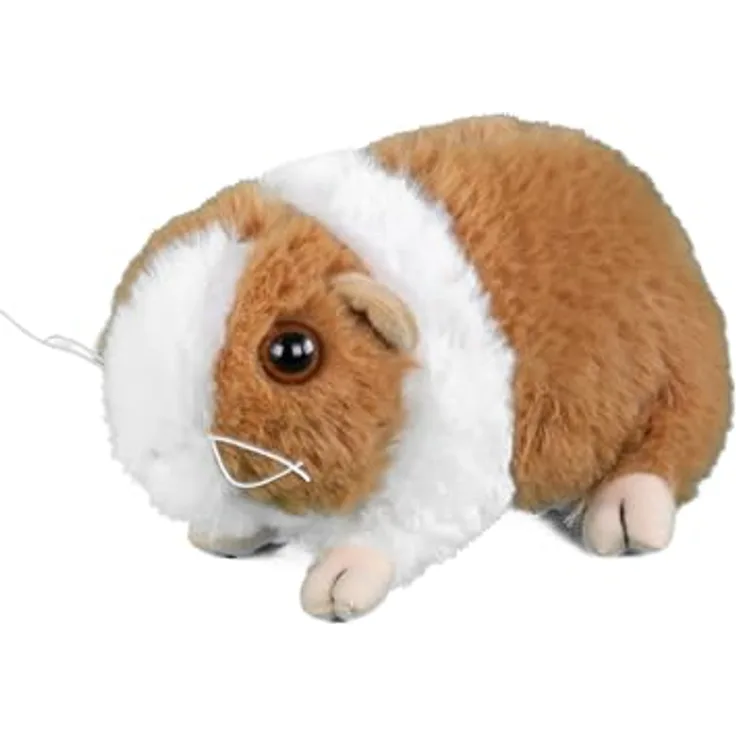 Inware Meerschweinchen braun/beige, kuschelweiches Plüsch-Kuscheltiere, 15 cm, maschinenwaschbar bis 30°C