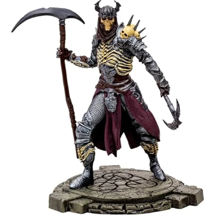 McFarlane Diablo 4 Actionfigur Necromancer, 15 cm, detaillierte und bewegliche Sammelfigur mit Base in Fensterbox – Bild 4