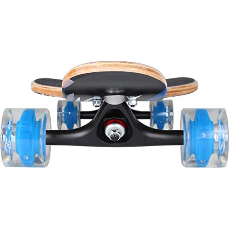 FunTomia Flex3 bis 68kg - Camber Longboard (Amerika LED - Ahornholz) – Bild 3
