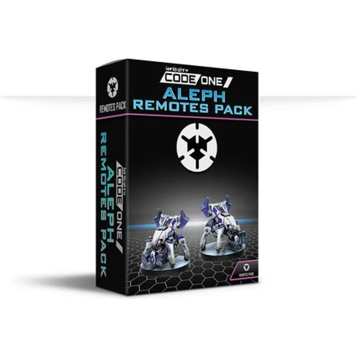 Infinity ALEPH Remotes Pack Box, Sammelfiguren mit autonomen Einheiten für das Schlachtfeld