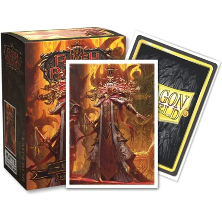 Dragon Shield Flesh & Blood Art Sleeves, 100er Pack, Matte Premium TCG Sleeves für Pokémon, One Piece & Magic: The Gathering - Emperor Design – Bild 2