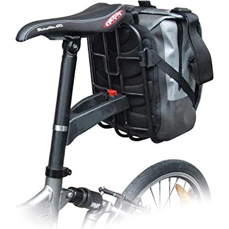 KLICKfix 1912S Farradtasche Vario Rack Schwarz Träger, One Size – Bild 4
