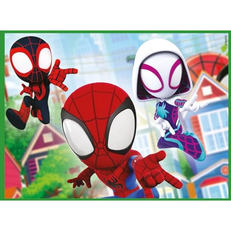 Clementoni Marvel Spidey and His Amazing Friends 12 Würfel Puzzle Kinder - Sensorik- & Motorikspielzeug, Kinder ab 3 Jahren, umweltfreundliche PLAY FOR FUTURE-Würfel – Bild 5