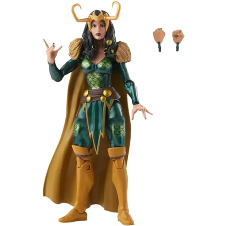 Marvel Legends Series Loki, Agent von Asgard, Retroverpackung, 15 cm große Action-Figur, 2 Accessoires – Bild 2
