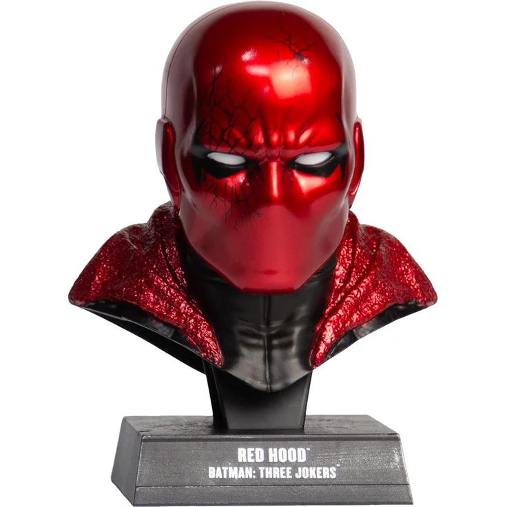 McFarlane Toys DC DIRECT – PROP-REPLIKA WV6 – 1:3 RED HOOD-MASKE mit Ausstellungsständer, Batman: Three Jokers CHASE, ca. 7″ hoch