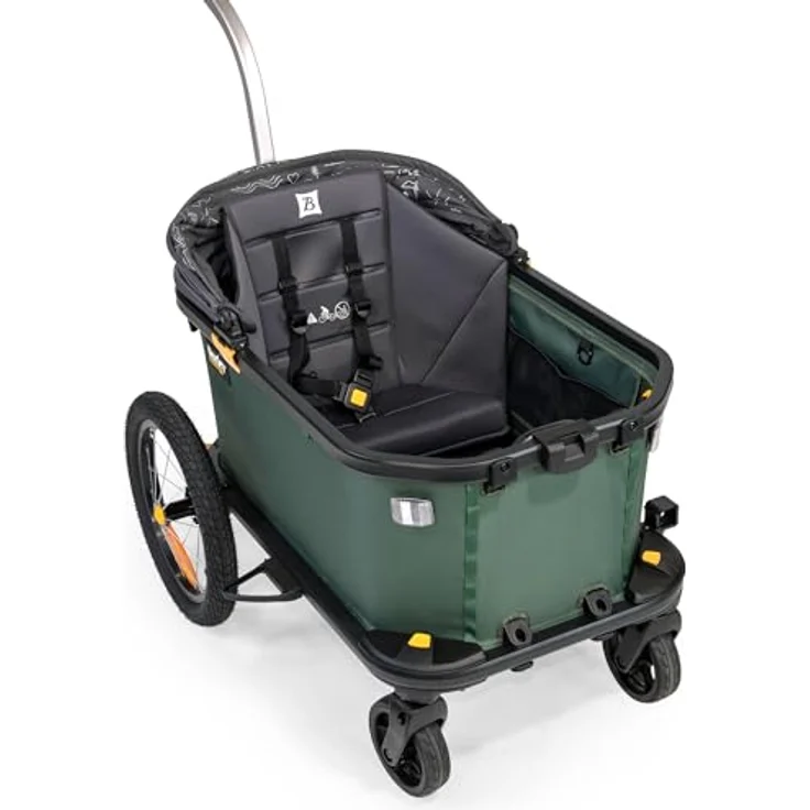 Burley, Sitzkit für Babys mit Sonnenschutz, kompatibel mit Burley Hopper – Bild 6