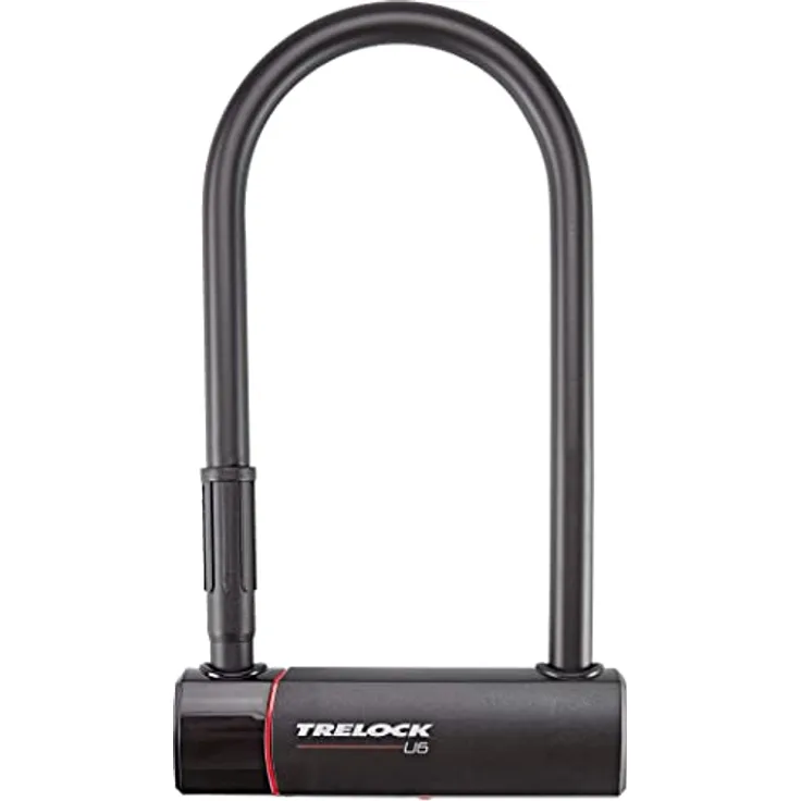 Trelock Unisex Bügelschloss-2232025900 Bügelschloss, Schwarz, One Size