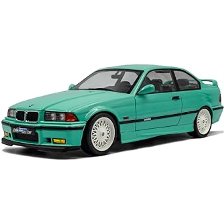Solido BMW M3 E36 Coupé 1:18 Modellauto, Mintgrün, Präzises Die-Cast Sammlermodell, Hochwertige Verarbeitung, Authentische Details – Bild 1