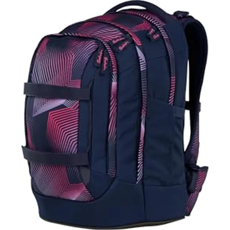 Satch Pack Ergonomischer Schulrucksack 30L mit Organisationsfächern, wasserabweisend und reflektierend – Bild 2