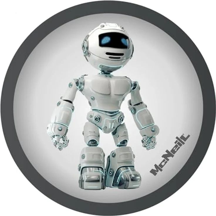 McNeill McAddys zu Schulranzen Roboter hellgrau – Bild 2