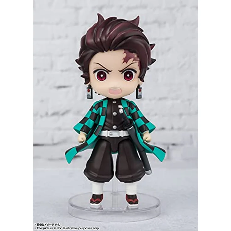 Bandai Tamashii Nations Demon Slayer Mini Tanjiro Kamado Figuarts Figuarts 9 cm – Bild 3