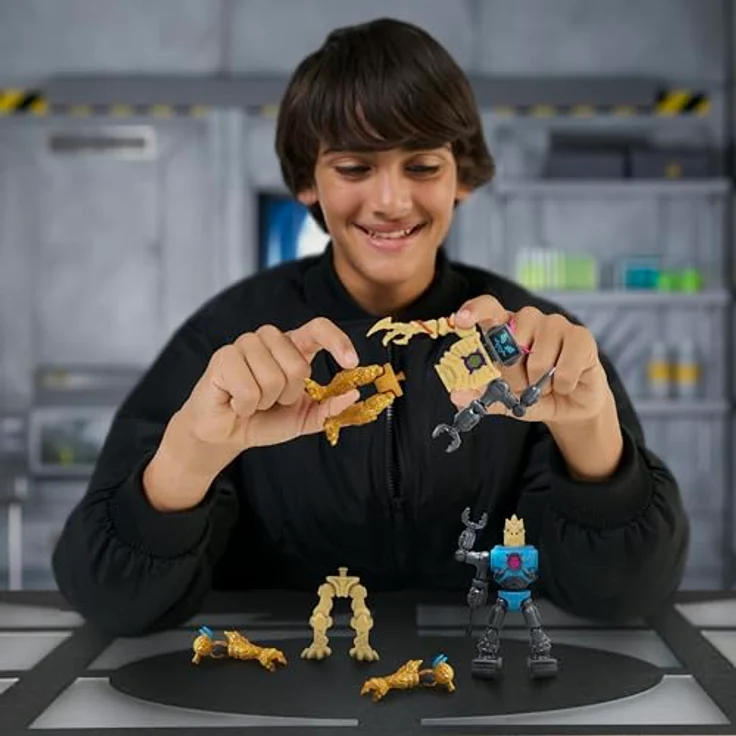 MRBEAST LAB Hybrids 2er-Pack Figuren, Mix & Match, multicolour, für Kinder ab 3 Jahren – Bild 4