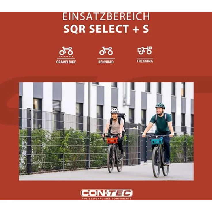Con-Tec SQR Select + Anti-Diebstahl Schnellspanner Set - schwarz. – Bild 7