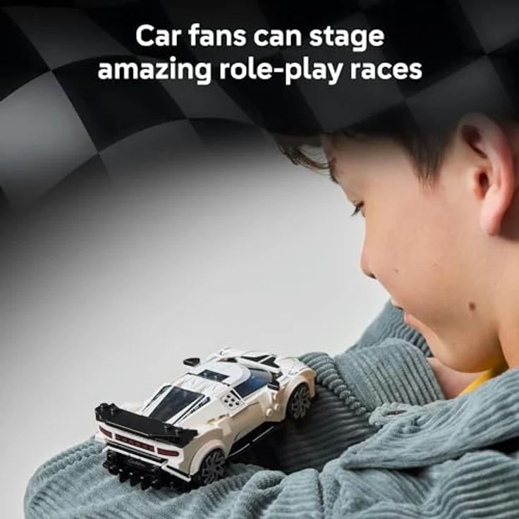 LEGO Speed Champions 77240 Bugatti Centodieci, 291-teiliges Modell mit authentischen Details, für Kinder ab 9 Jahren – Bild 6