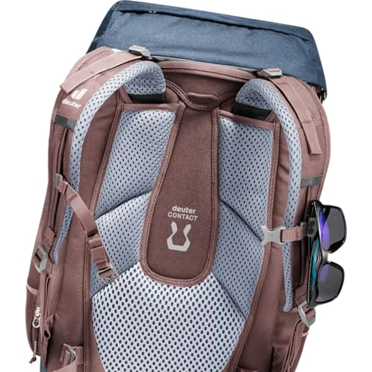 deuter Schulrucksack Scula, 30 Liter Volumen, ergonomisches Design, ashrose-ink – Bild 8