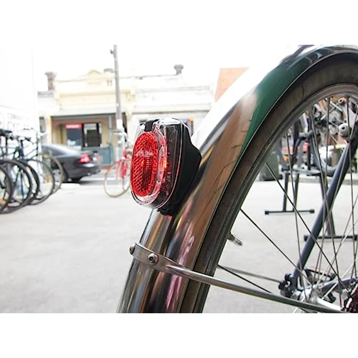 Busch & Müller SECULA Diodenrücklicht, LED Fahrradlicht mit Kondensator-Standlichtfunktion, Mehrfarbig, 8 x 5 x 5 cm – Bild 4