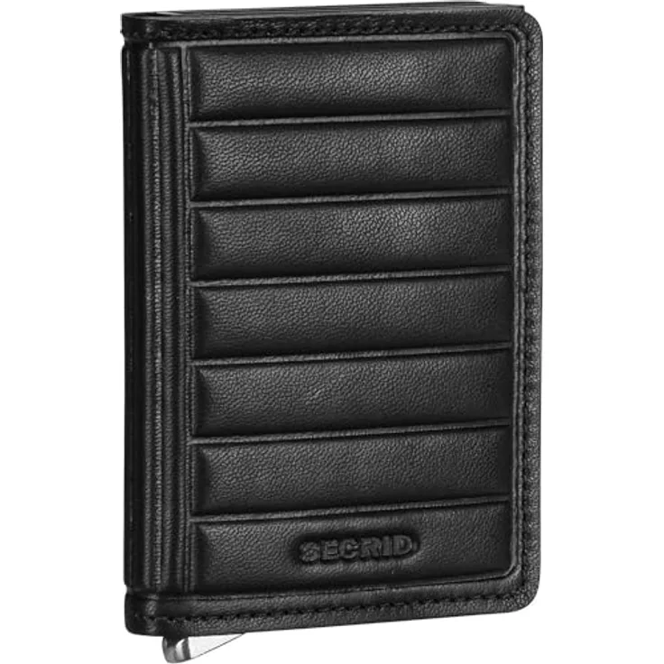 Secrid Geldbörse Premium Slimwallet Emboss Lines Black One Size