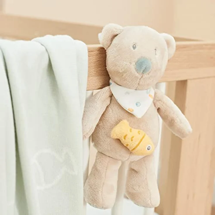 Nattou Spieluhr Romeo, Jules&Sally, Bär Jules - Musikalisches Kuscheltier für süße Träume in sanften Farben – Bild 4
