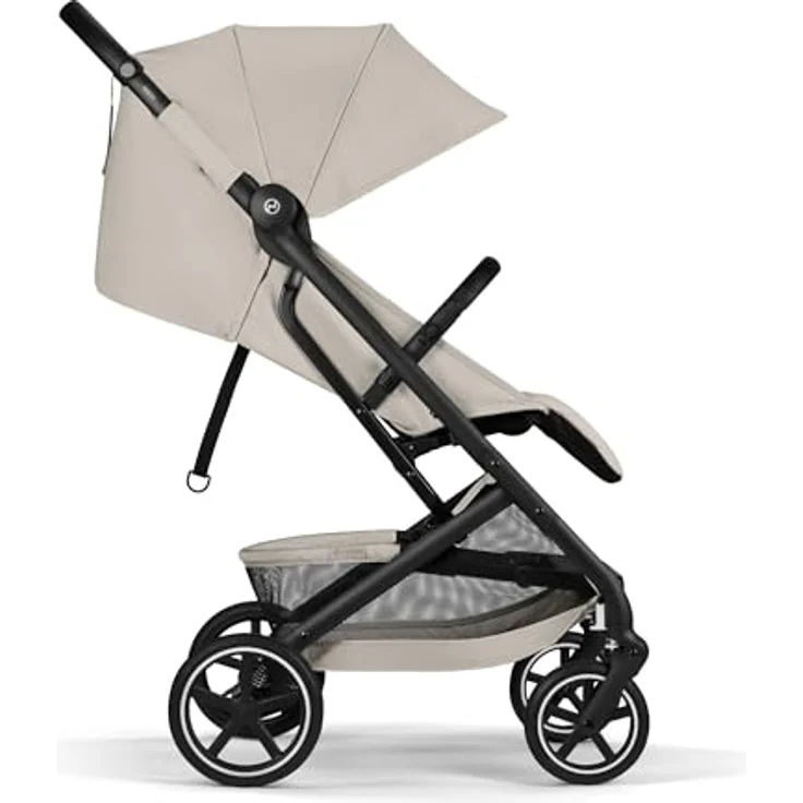 Cybex Beezy Buggy, Stadt-Buggy ab Geburt bis 4 Jahre (22 kg), kompakt faltbar, Dune Grey – Bild 6