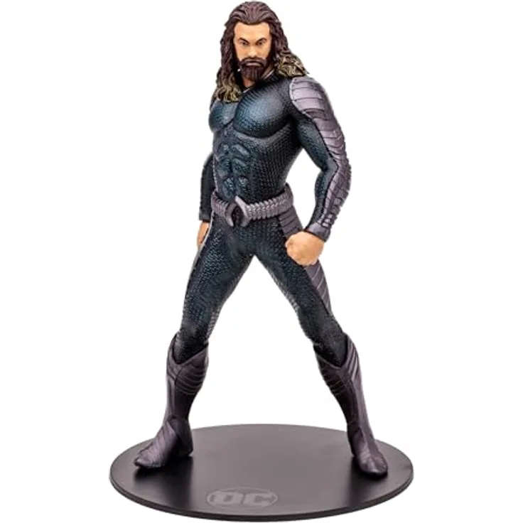 McFarlane Aquaman and The Lost Kingdom DC Multiverse Megafig Actionfigur Aquaman 30 cm, detailreich und beweglich, mit 22 Artikulationspunkten, in Fensterbox geliefert