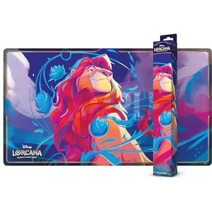 Ravensburger Disney Lorcana Trading Card Game: Mythen - Spielmatte Mufasa, rutschfest, 61 x 34,3 cm Stoffoberfläche, ideal für Sammler – Bild 1