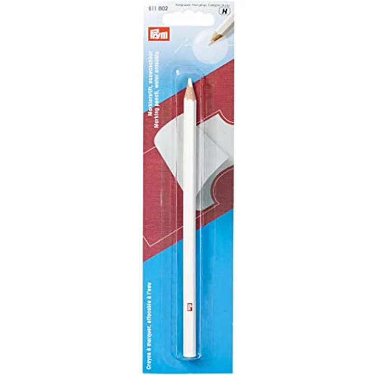 Prym Weiße Markierung Markierstift auswaschbar, 1 Stück (1er Pack) – Bild 1