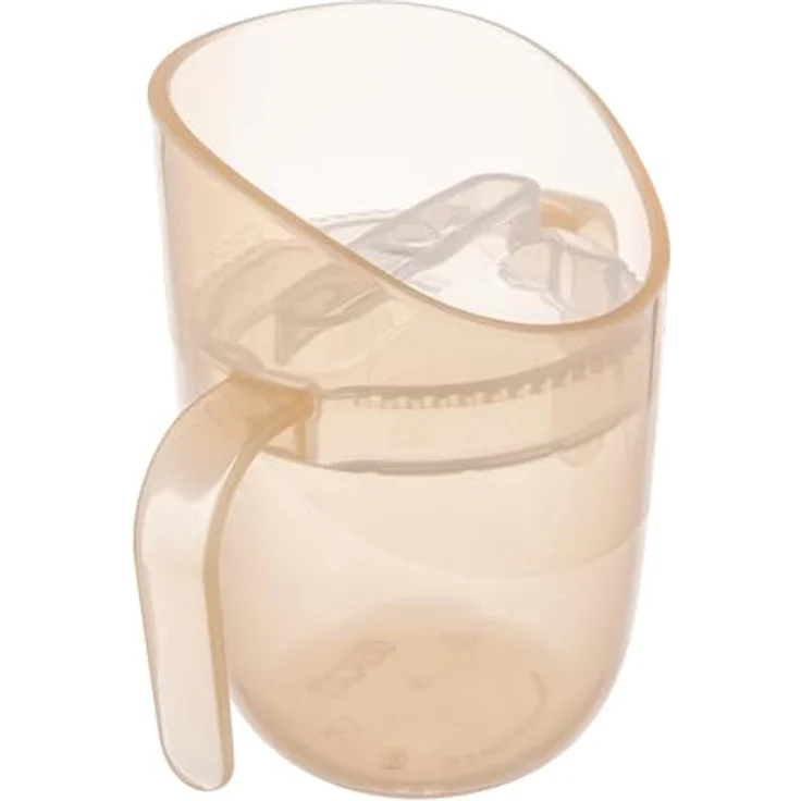 LOVI GENIUS Trainingsbecher Nude, 150 ml, mit 360-Grad-System für einfaches Trinken, schonend für Zähne und Zahnfleisch – Bild 1