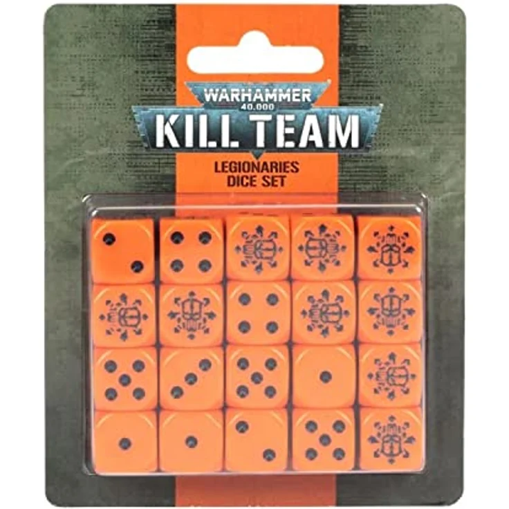 Warhammer Kill Team: Chaos Space Marines Legionaries Dice Set, Spiel Zubehör - Games Workshop – Bild 1